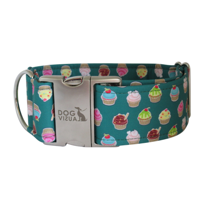 Obojok CUPCAKE PETROLEJ