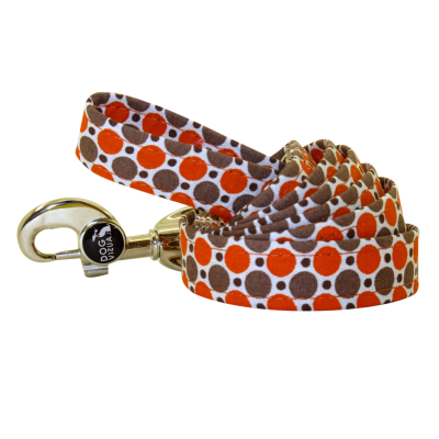 Vodítko DOTS IN ORANGE